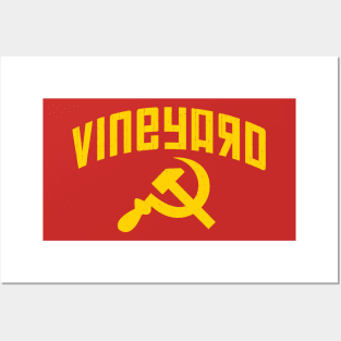 Vineyard Hammer & Sickle Posters and Art